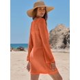 thumbnail image 4 of Traje de baño con cobertura ANRABESS, traje de baño de ganchillo, vestido de playa para mujer, 4 of 7