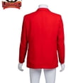 thumbnail image 5 of Disfraz de Rebelde para cosplay, uniforme escolar, disfraz de RBD Rebelde, camisa, chaqueta, falda, corbata, blazer rojo, traje para mujeres y hombres, 5 of 5