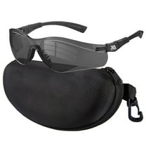 Xaegistac Shooting Glasses Anti-fog Shooting Range Eye Protection, Adjustable Safety Glasses with Zipper Hard Case