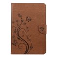 thumbnail image 7 of Galaxy Tab A8 10.5 Inch Case,Slim Folio Stand Nice Butterfly Premium Leather Wallet Case with Auto Sleep/Wake Smart Cover for Samsung Galaxy Tab A8 10.5 Inch 2022 Model SM-X200/X205/X207,Brown, 7 of 7