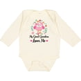 thumbnail image 3 of Inktastic My Great Grandma Loves Me Owl Girls Long Sleeve Baby Bodysuit, 3 of 5