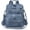 Blue, variant on HONGLONG Backpack Purse for Womens, Waterproof PU Leather Backpacks Handbags, Ladies Casual Shoulder Bags Brown