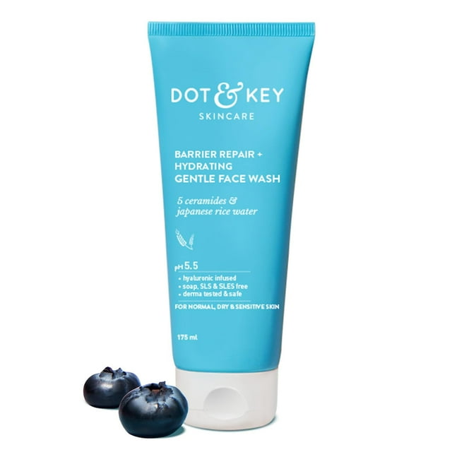 Dot & Key Barrier Repair + Hydrating Gentle face wash, 175ml