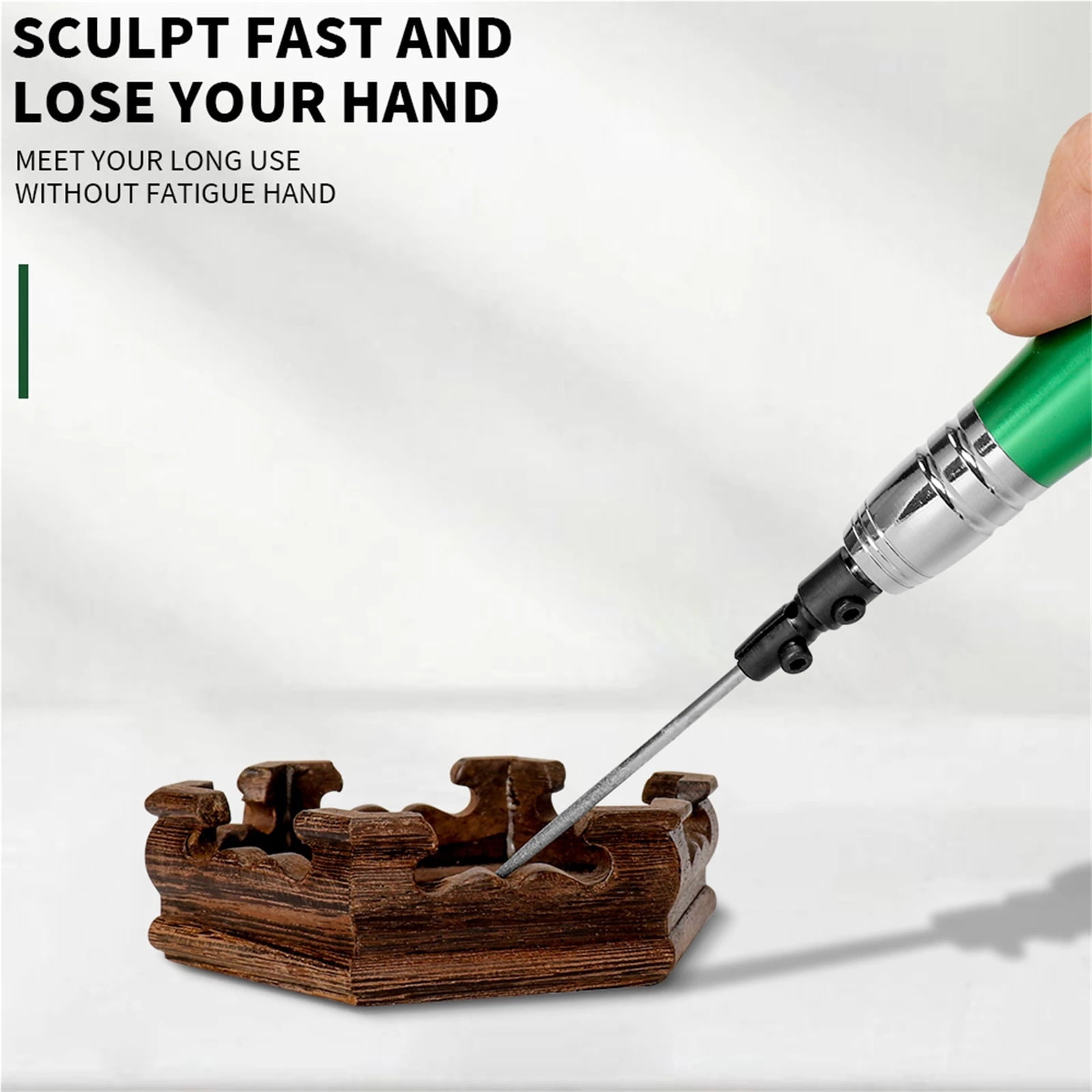 High-speed Die Grinder Pneumatic Engraving Pen 1/8'' Ultrasonic Micro Air Pencil for Metal Wood Jewelry Grinding Tool engraving - Multi-Purpose Tool