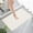 Blanc, variante sur Lisbinx Ensemble de Tapis de Bain en Mousse à Mémoire de Forme Tapis de Salle de Bain Siège de Toilette Doux et Confortable Absorbant et Antidérapant Épaissi Lavable en Machine et Facile à Sécher Tapis de Douche pour Bain Offres de Vacances
