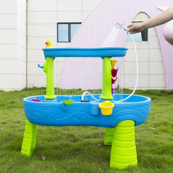 Rechargeable Water Table Pump for Water Table,Kids Sand Water Play Table Pump,Multiple Water Play Modes,IPX7 Waterproof,A Great Gift for Children (Pump Only)