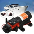 thumbnail image 3 of 12V Marine Diaphragm Water Pump, Self-Priming for Boat Accessories - Shower, Toilet, Water Transfer, Compact Design, Multi-Outlet, Up to 1.2 Gallons per Bottle, 3 of 9
