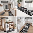 thumbnail image 5 of Black Halloween Spider Webs Kitchen Rugs Sets Of 3,Kitchen Runner Rugs Non Skid Washable,Decorative Kitchen Floor Mats for Kitchen,Sink,Laundry,17"x30"+ 17"x47" + 17"x59", 5 of 6