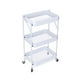thumbnail image 3 of Carrito Auxiliar 3 Niveles Alessa Blanco, 3 of 4
