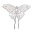 thumbnail image 3 of Disfraz de alas de mariposa, accesorios de cosplay para disfraces de hadas, foto de alas de hada Plata, 3 of 9