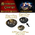 thumbnail image 4 of Mythrojan Hand Crafted Small Serving Horn Bowl – Polished Finish, 4 of 6