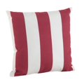 thumbnail image 1 of SARO 1902.R21S 21 Po Carré Classique Large Bande Poly Rempli Coussin Rouge, 1 of 1