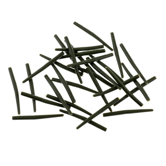 30pcs Mangas de Rig Aparejo Anti Enredo de Forma Cono Goma Flexible Pesca Carpa Gruesa Sunnimix Mangas anti riquetas