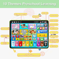 thumbnail image 5 of Richgv Kids Learning Tablet Trilingual Learning Pad, Educational Montessori Toy Interactive Musical Toys for 1 Year Boys Girls, 5 of 8
