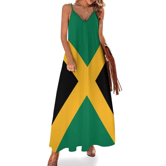 Jamaica Sleeveless Dress Loose Women's Dress Dresses Luxury Evening Dresses