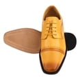 thumbnail image 3 of LIBERTYZENO Men Oxford Style Adult Dress Shoes Mustard 9, 3 of 7