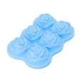 thumbnail image 4 of 6 Rose Ice Cubes Tray, Rose Ice  Tray Lightweight  For Bar Blue, 4 of 8