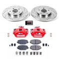 thumbnail image 2 of PowerStop Rear Z23 Evolution Sport Brake Pad and Rotor Kit with Red Powder Coated Calipers Fits: CHRYSLER DODGE VOLKSWAGEN Select Models KC5961, 2 of 3