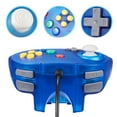 thumbnail image 3 of Miadore N64 Mini Controller, Wired Mini N64 Controller Gamepad Remote for N64 Console Video Games System(Clear Blue), 3 of 6