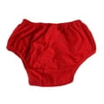thumbnail image 2 of Petitebelle Plain Color Cotton Toddler Baby Bloomer 6-24m (Red, One Size, 1pc), 2 of 2