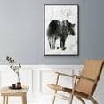 thumbnail image 5 of Bear Totem Framed Premium Gallery Wrapped Canvas - Ready to Hang - 27 x 41 - Black Floating Frame, 5 of 9