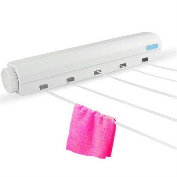 Retractable Indoor Clothesline Clothesline Wall Hanging Clothesline Bathroom Hidden Travel Clothesline