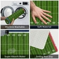 thumbnail image 4 of Bathroom Rugs Non Slip Washable - American Football Field Kitchen Mats for Floor, Area Rugs for Entryway Rugs Indoor, Laundry Bathroom Room Door Rug with Rubber Backing 20x31.5in, 4 of 8