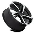 thumbnail image 2 of Performance Replicas Cast Aluminum Rim PR216 18X8 5X4.5 G-BLK MACH 45MM, 216BM-886545, 2 of 3