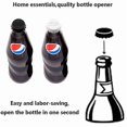 thumbnail image 4 of Stainless Steel Bottle Opener Can Opener Multifunctional Bottle Opener Seahorse 2 Pack Rose Gold + Silver, 4 of 5