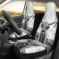 thumbnail image 3 of KAKALAD Highland Cow 03 Car Seat Covers Set Vehicle Front Seats Protector 2 Pcs, 3 of 9