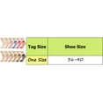 thumbnail image 3 of Bas Longs Classiques pour Femmes et Filles-12 Paires Bas Transparents à la Cheville Chaussettes Fines pour Occasions Habillées, 3 of 4