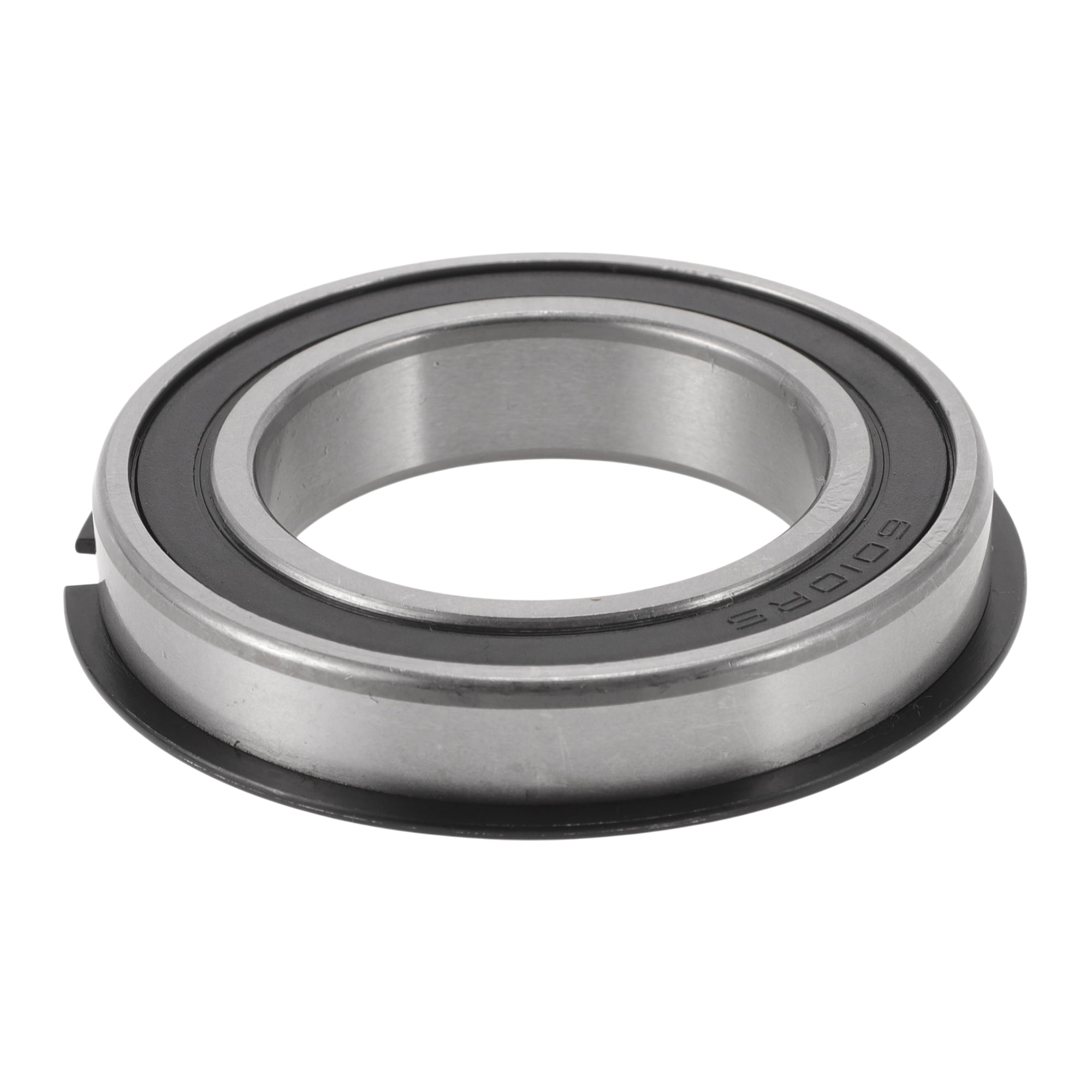 Unique Bargains 6010NR2RS Deep Groove Ball Bearings 50x80x16mm P0 Double Rubber Seal Lubricated Bearings 1 Pc Car Scooter Skateboard Wheel Universal Silver Tone Black
