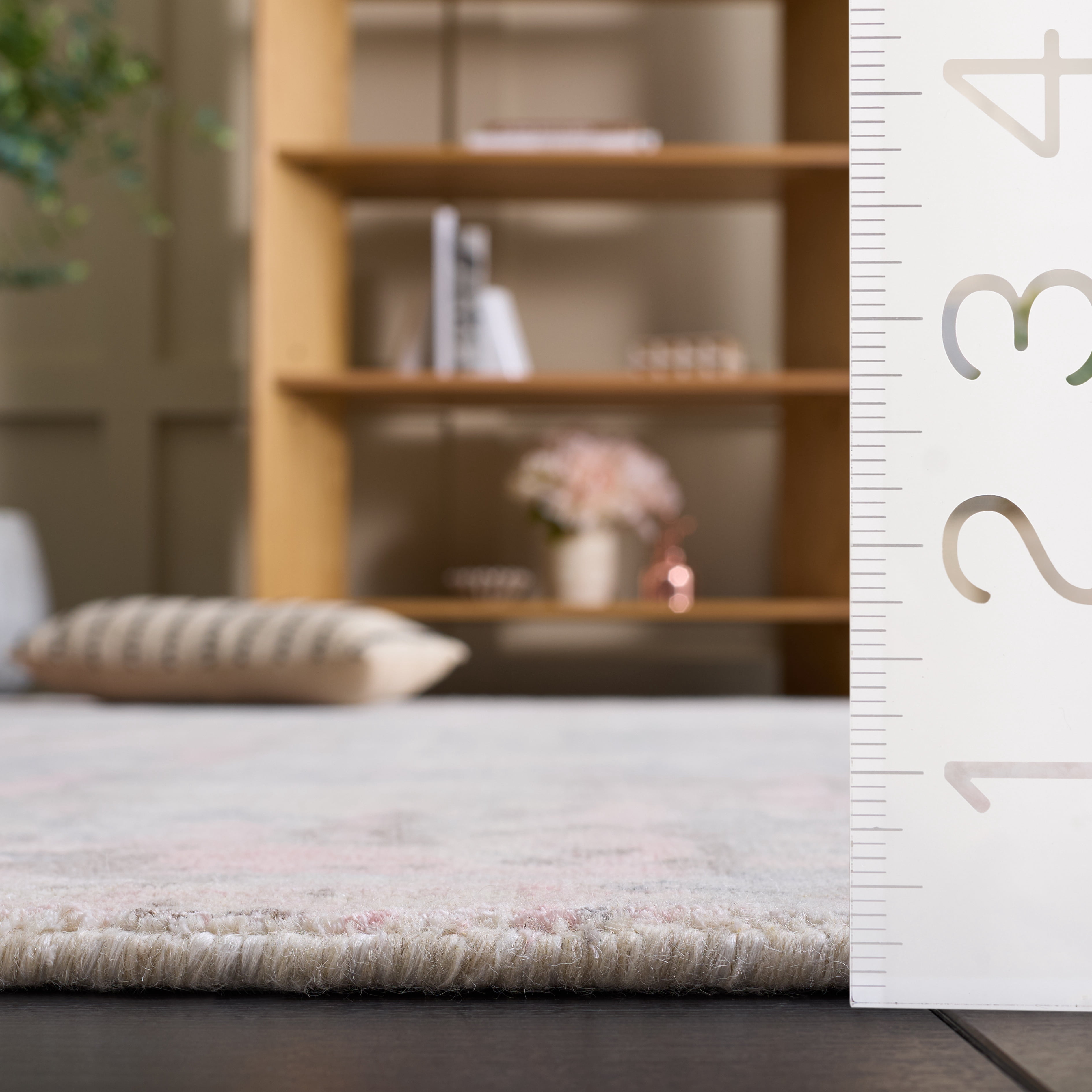 Safavieh Mirage Natalee Abstract Area Rug, Pink/Gray, 6' x 9'