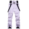 thumbnail image 1 of Genuiskids Women Men Waterproof Ski Pants Softshell Fleece Lined Outdoor Walking Trousers Warm Thicken Padded Hiking Ski Pants, 1 of 3