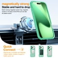 thumbnail image 6 of ELEHOLD Rugged Magnetic Case For iPhone 17 Pro, Shockproof Ergonomic Triple-Layer Rugged Matte Magnetic Slim Case Cover ,Mint, 6 of 6