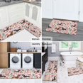 thumbnail image 5 of Dachshund and Flower Kitchen Rugs Sets Of 2,Anti Fatigue Kitchen Mat Rugs Non Slip Washable,Decorative Kitchen Floor Mats for Kitchen,Sink,Laundry,17"x30"+17"x47", 5 of 7