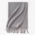 thumbnail image 3 of Ahabrexf Balaclava for Women,Classic Wool Knitted Ribbed Hooded Pull-On Scarf, 3 of 4