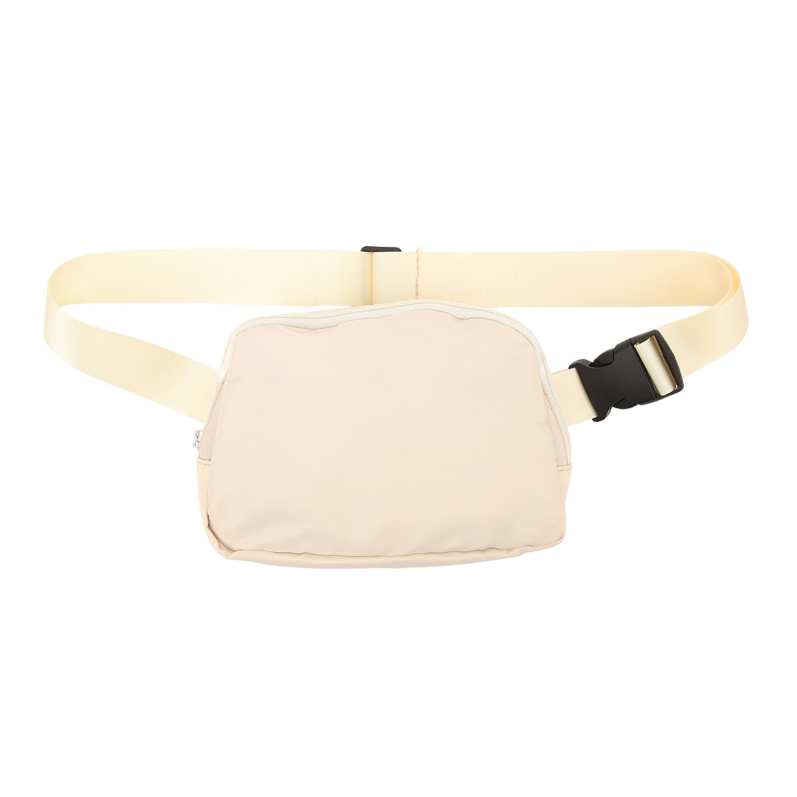 Nylon Fanny Pack Zipper Pockets Adjustable Belt Waterproof Fashion Waist Pouch for Woman Adult Nude Walmart