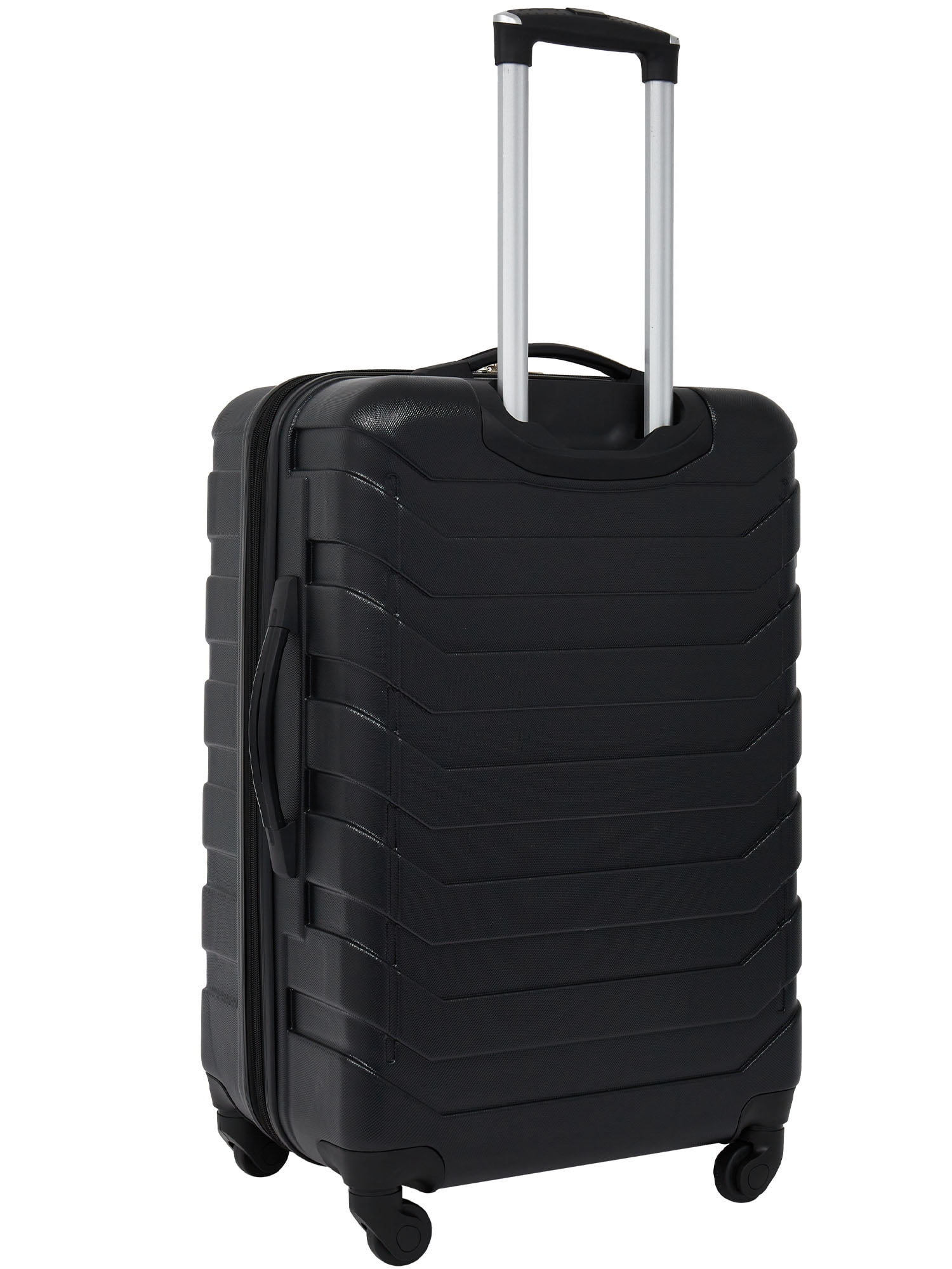Wrangler 29-inch Large Expandable Rolling Spinner Upright, Black