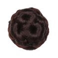 thumbnail image 4 of Xinyolin Faux Synthetic Hair Bun Extension Elastic Wavy Bridal Donut Chignon Hairpiece, 4 of 5