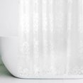 thumbnail image 3 of PEVA-Trenn-Duschvorhang, wasserdicht und schimmelfest, Duschvorhang für Toilette, mit 12 Haken, 180 x 180 cm, 3 of 5