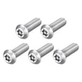 thumbnail image 1 of 5Pack 1/4-20 x 3/4" Torx Security Machine Screws Bolt, Silver Tone, 1 of 6