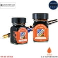 thumbnail image 2 of Monteverde 60ml Ink, Coral Ink (G309LA) Fountain Pen Ink, LA Pen Show 2019 - Special Edition (30ml Each Ink Bottle, 2 Pack), 2 of 2