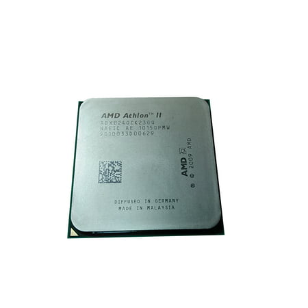 Refurbished AMD Athlon II X2 B24 3GHz Socket AM2+ 2000MHz Desktop CPU (Best Am2 Cpu Gaming)
