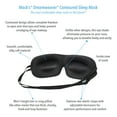 thumbnail image 2 of Mack's Dreamweaver Contoured Sleep Mask - Comfortable, Adjustable, Dual Strap Eye Mask with Macks Ultra Soft Foam Earplugs, 2 of 5