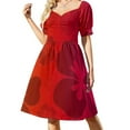 thumbnail image 1 of Robe de Soirée Hawaïenne Rouge et Violette pour Femmes 2024, Robes de Soirée de Luxe pour Femmes 2024, 1 of 4