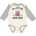 thumbnail image 3 of Inktastic The Cutest Little Jelly Bean Boys or Girls Long Sleeve Baby Bodysuit, 3 of 5