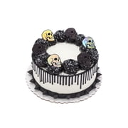 Gothic Skulls ROUND CAKE