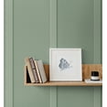 thumbnail image 4 of Seabrook Designs  Faux Board & Batten Prepasted Wallpaper 20.5 in. W x 33 ft. L - Sage Green, 4 of 6
