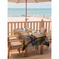 thumbnail image 2 of 54x80 Inch Outdoor Tablecloth with Umbrella Hole Zipper Rectangle Ocean Sunset Rectangular Tablecloths Outside Waterproof Summer Palm Tree Shore Sand Mountain Patio Table Cloth Cover for Picnic Party, 2 of 8